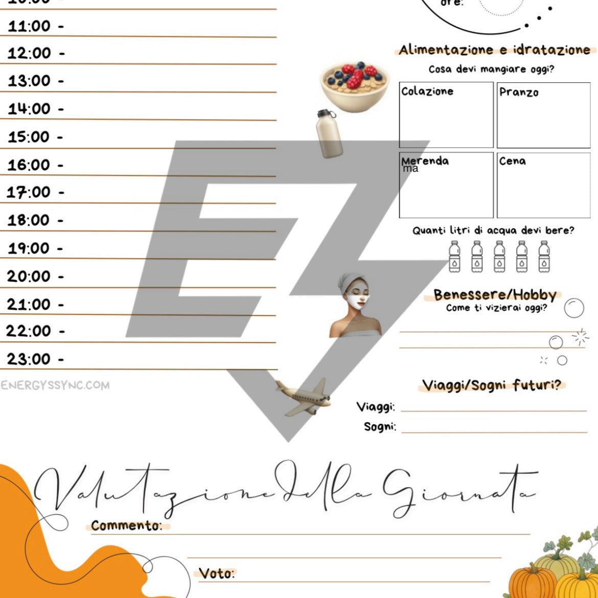 Daily Planner - EnergySync