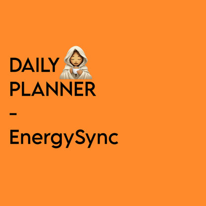 Daily Planner - EnergySync