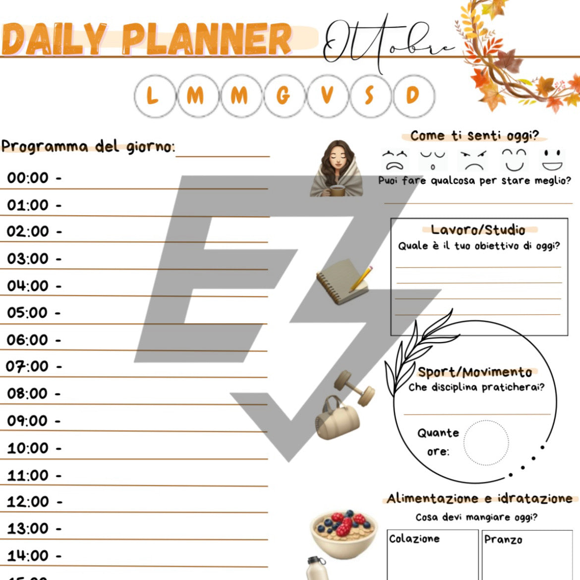 Daily Planner - EnergySync